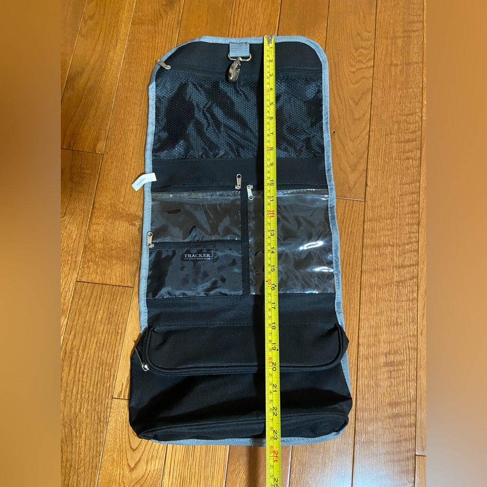 Black and Gray Toiletry Bag